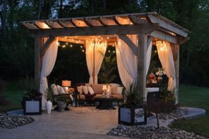Hang Outdoor Curtains